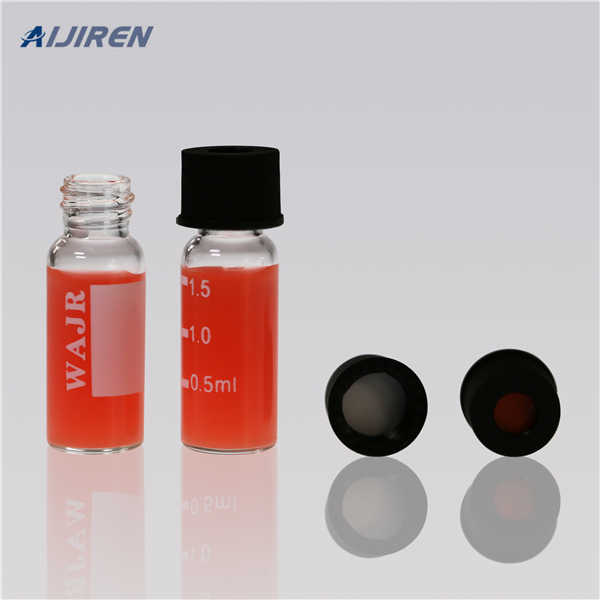 Cheap clear glass vials with caps supplier for HPLC sampling